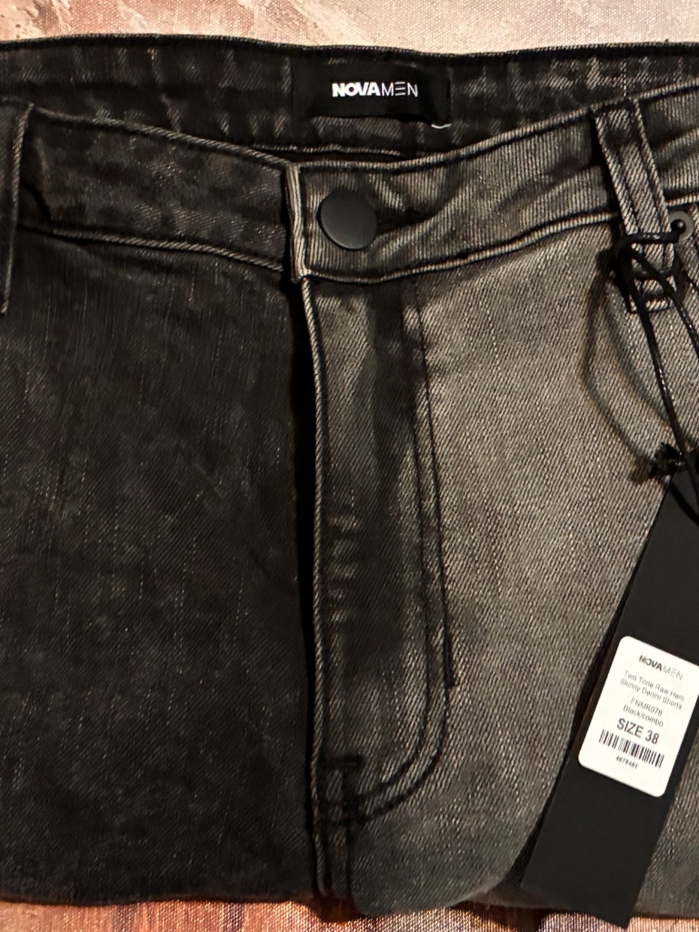 Men’s fashion nBlack Washed Jeans
